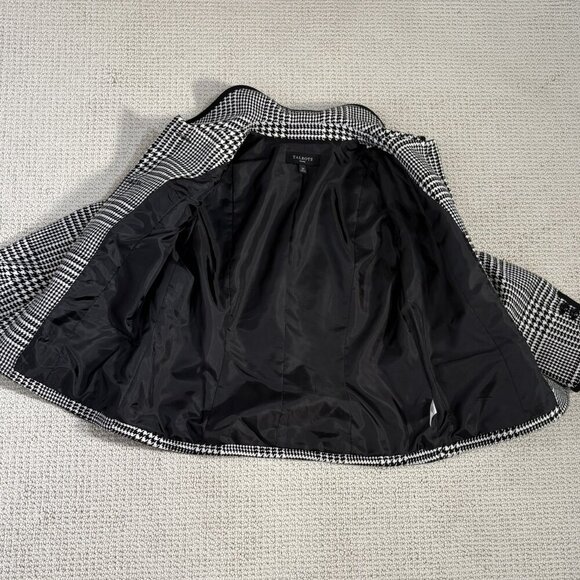 Talbots Blazer Classic Houndstooth Sophisticated Professional Office 10p Career - Picture 6 of 9